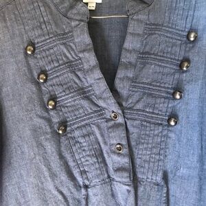 Kismet Denim Top Size XL